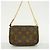 Louis Vuitton Monogram Mini Pochette Accessoires Marrone - vista 7