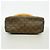 Borsa a tracolla Louis Vuitton Monogram Looping GM Marrone - vista 3