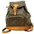 Louis Vuitton Monogram Montsouris MM Rucksack Braun