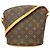 Borsa a tracolla Louis Vuitton Monogram Druot Marrone