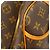 Louis Vuitton Monogram Deauville Handbag Brown - view 8