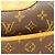 Louis Vuitton Monogram Deauville Handbag Brown - view 9