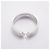 Cartier C2 Band Ring in 18K White Gold - view 3