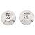 Orecchini a clip Chanel Silver Argento