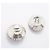 Orecchini a clip Chanel Silver Argento - vista 2