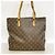 Bolso Louis Vuitton Monogram Cabas Mezzo M51151 Castaño - vista 12
