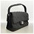 Chanel Matelassé Handtasche aus doppelseitiger Baumwolle Schwarz - Ansicht 2