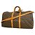 Louis Vuitton Boston Monogram Keepall Bandoulière 55 Marrone