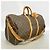 Louis Vuitton Boston Monogram Keepall Bandoulière 55 Marrone - vista 2