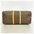 Louis Vuitton Boston Monogram Keepall Bandoulière 55 Marrone - vista 3