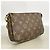 Louis Vuitton Monogram Pochette Accessoires Schultertasche Braun - Ansicht 2