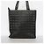 Borsa Tote Chanel in pelle d'agnello nera Nero - vista 10
