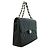 Chanel Black Grained Calfskin Shoulder Bag - view 2