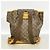 Borsa a tracolla Louis Vuitton Monogram Montsouris GM Marrone - vista 13
