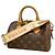 Louis Vuitton Monogram Speedy Bandoulière 20 Handtasche Braun