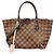 Borsa Louis Vuitton Damier Caissa Tote PM Rosa Damier ebene