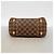 Borsa Louis Vuitton Damier Caissa Tote PM Rosa Damier ebene - vista 3