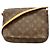 Borsa a tracolla Louis Vuitton Monogram Musette Tango Marrone