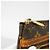 Borsa a tracolla Louis Vuitton Monogram Pochette Bosphore Marrone - vista 8