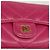 Tarjetero Chanel de piel de cordero rosa - vista 7