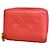 Louis Vuitton Monogram Embossed Portefeuille Lou Wallet Pink
