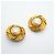 Orecchini a clip Chanel placcati oro D'oro - vista 2