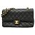 Chanel Matelassé Shoulder Bag Black
