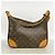 Borsa a tracolla Louis Vuitton Monogram Boulogne 30 Marrone - vista 13