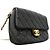 Chanel Matelassé Schultertasche mit Kette Schwarz - Ansicht 2