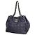 Borsa a tracolla Chanel in pelle blu navy