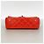 Chanel Matelassé Schultertasche mit Kette Rot - Ansicht 3