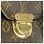 Borsa Louis Vuitton Monogram Manhattan PM Marrone - vista 10