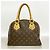Borsa Louis Vuitton Monogram Manhattan PM Marrone - vista 12