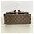Borsa Louis Vuitton Monogram Manhattan PM Marrone - vista 3