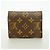 Portafoglio Louis Vuitton Tri-fold Marrone - vista 7