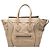 Céline Borsa a mano Celine Luggage Mini Shopper Beige