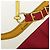 Hermès Carré 90 Apron Doll Golden Spur Schal Weiß Rot - Ansicht 7