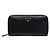 Prada Saffiano Langes Portemonnaie Schwarz