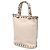 Borsa a secchiello Valentino Rockstud in pelle bianca Bianco Crudo - vista 2