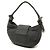 Fendi Mini Croissant Handtasche aus Wolle grau - Ansicht 2