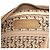 Autre Marque Clutch Saint Laurent de lona revestida estampada gris - vista 5