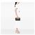 Autre Marque Clutch Saint Laurent de lona revestida estampada gris - vista 6