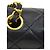 Chanel Black Small Square Quilted Lambskin Flap Nero - vista 11