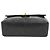 Chanel Black Small Square Quilted Lambskin Flap Nero - vista 3
