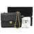Chanel Black Small Square Quilted Lambskin Flap Nero - vista 6