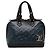 Borsa Tote Louis Vuitton Blue Monogram Empreinte Double Jeu Neo Alma