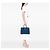 Borsa Prada Galleria Double Zip Bicolor Saffiano Lux Blu Medium Blu navy - vista 6