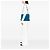Borsa Tote Prada Blue Medium Saffiano Lux Zip - vista 7