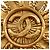 Broche Chanel Gold CC banhada a ouro motivo sol Dourado - vista 5