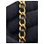 Chanel Black Mini CC Quilted Lambskin Logo Chain Flap Nero - vista 7